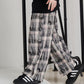 CRASH TEX WIDE PANTS