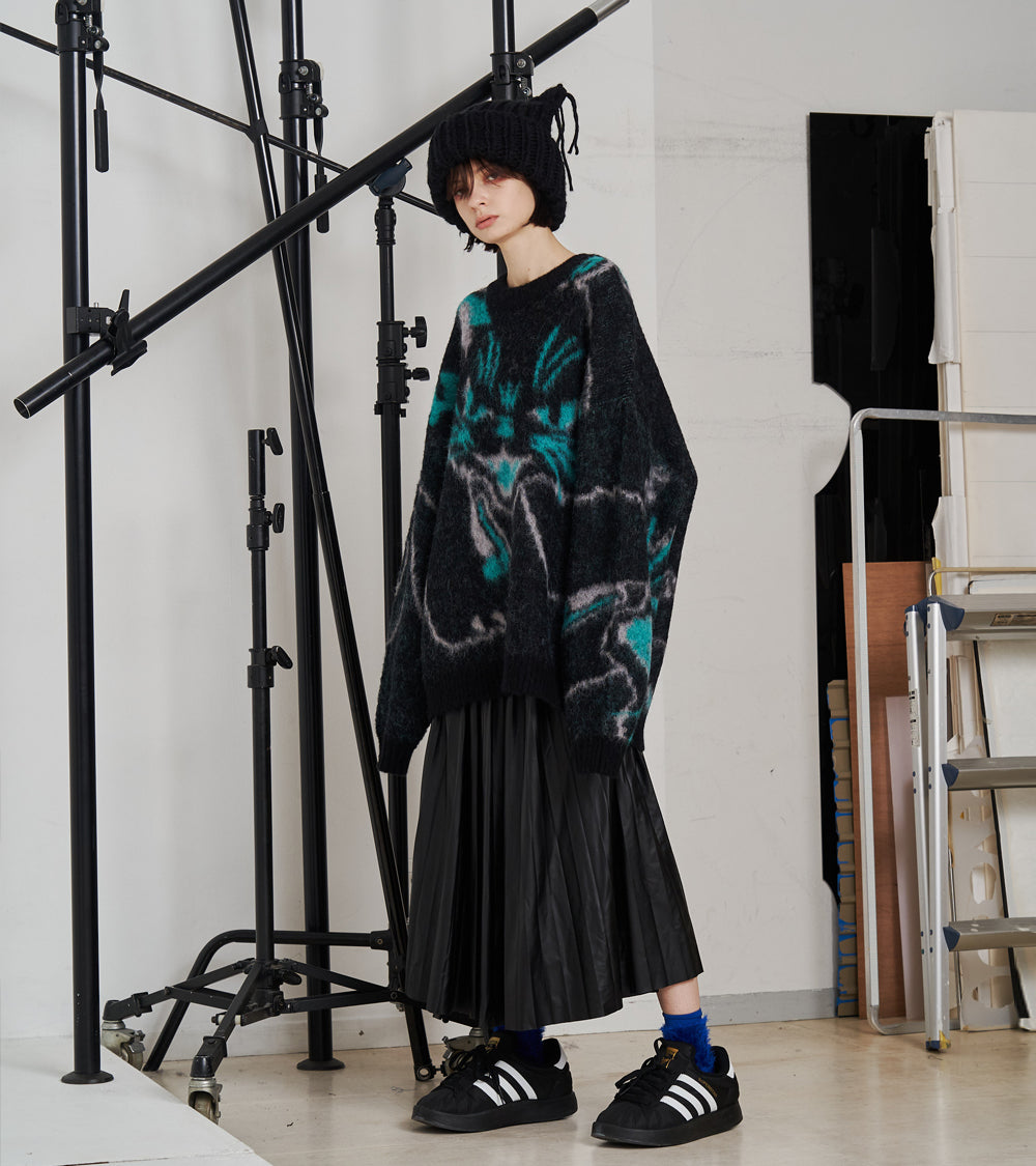 【一部予約】NEKOMATA SHAGGY KNIT