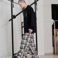 CRASH TEX WIDE PANTS
