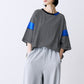 【一部予約】BLOCKING BORDER TEE