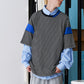 【一部予約】BLOCKING BORDER TEE