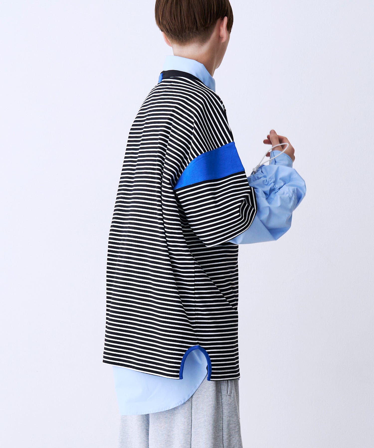 BLOCKING BORDER TEE – seesew