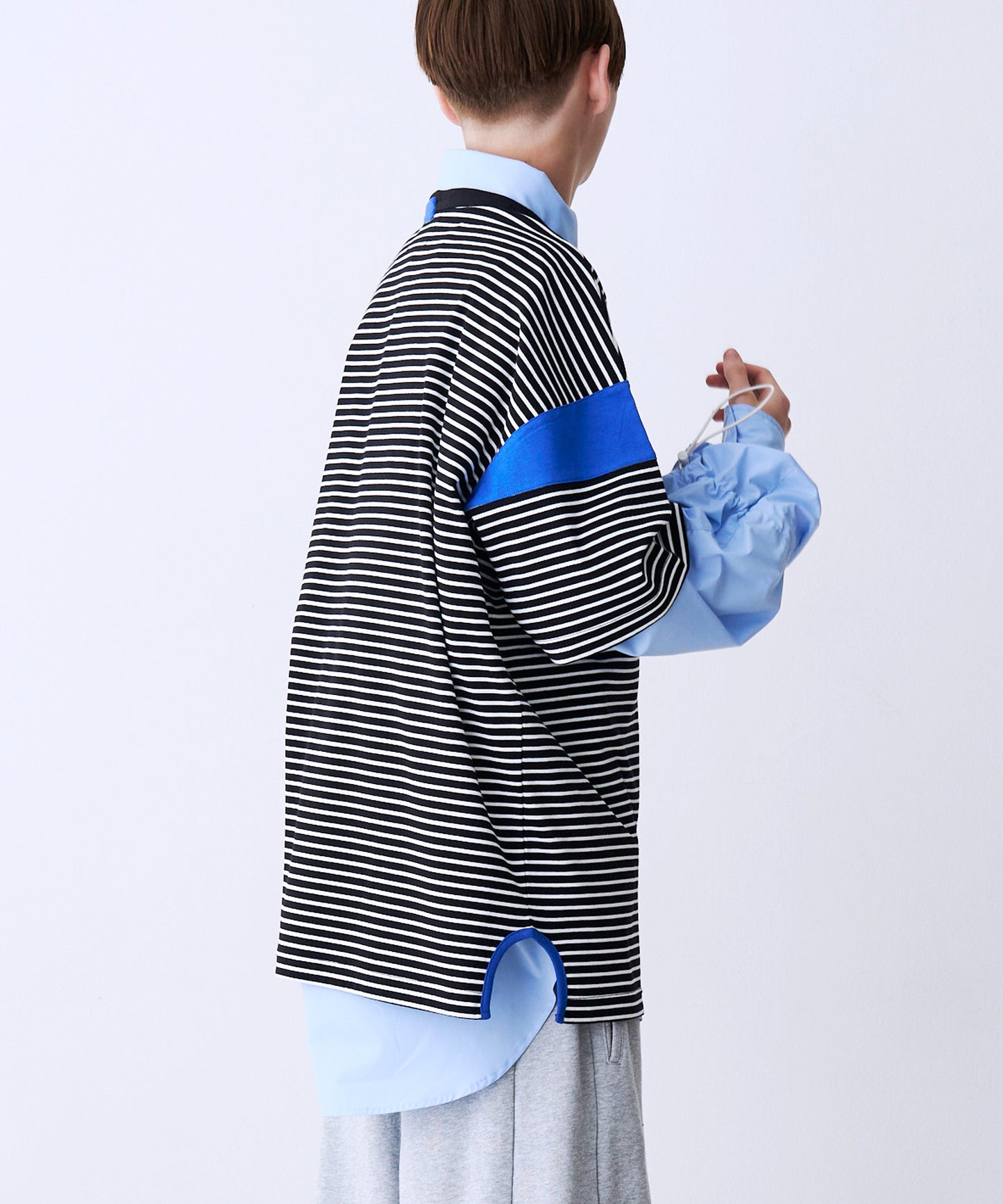 【一部予約】BLOCKING BORDER TEE