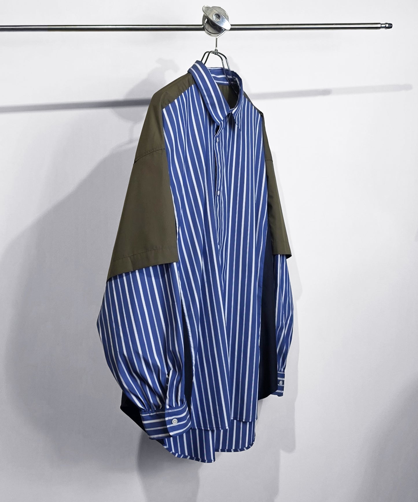 【予約商品】FAKE BLOCKING SHIRT