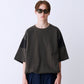 SATIN MIX BLOCK TEE