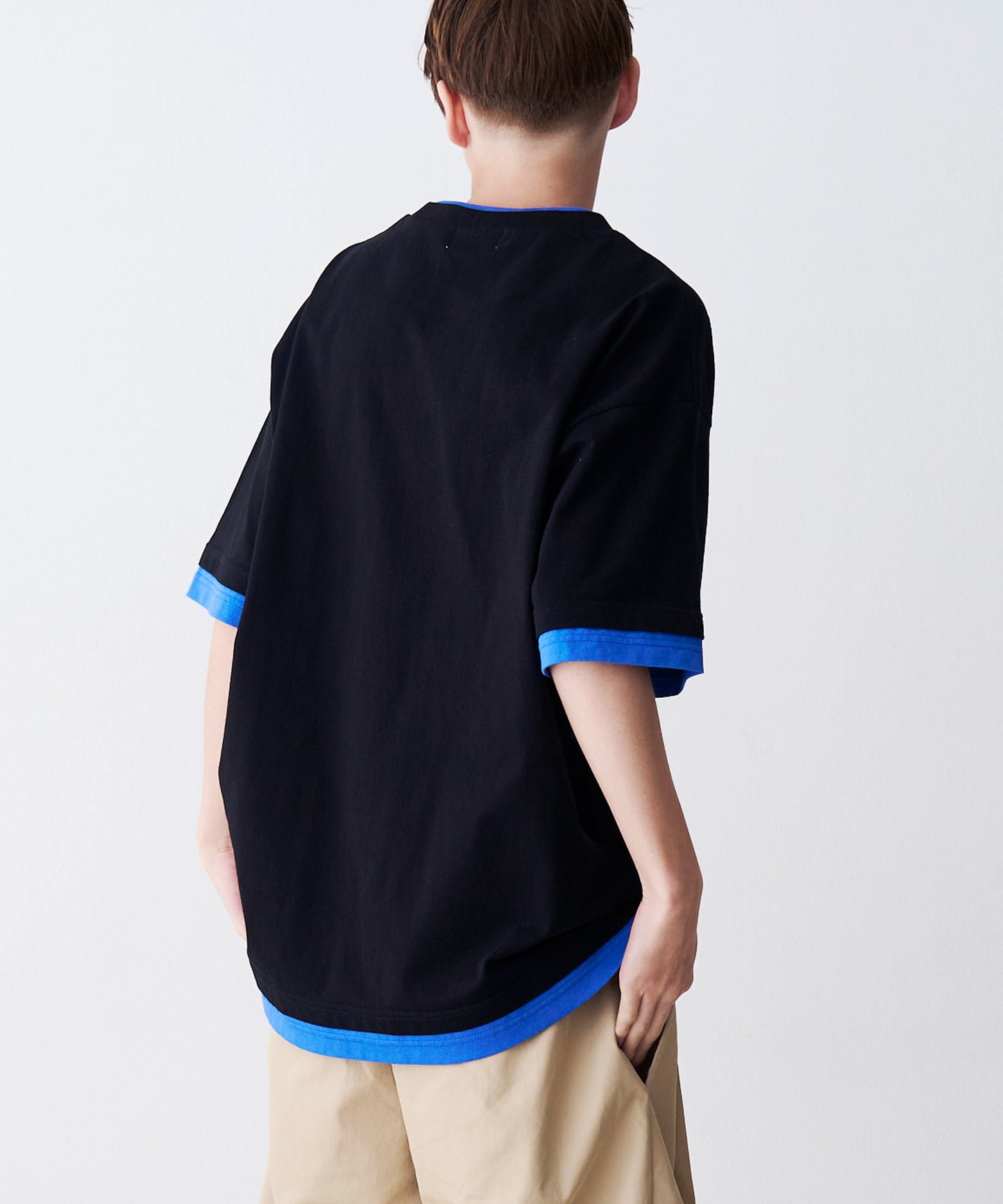 FAKE LAYERD LOGO TEE
