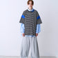 【一部予約】BLOCKING BORDER TEE