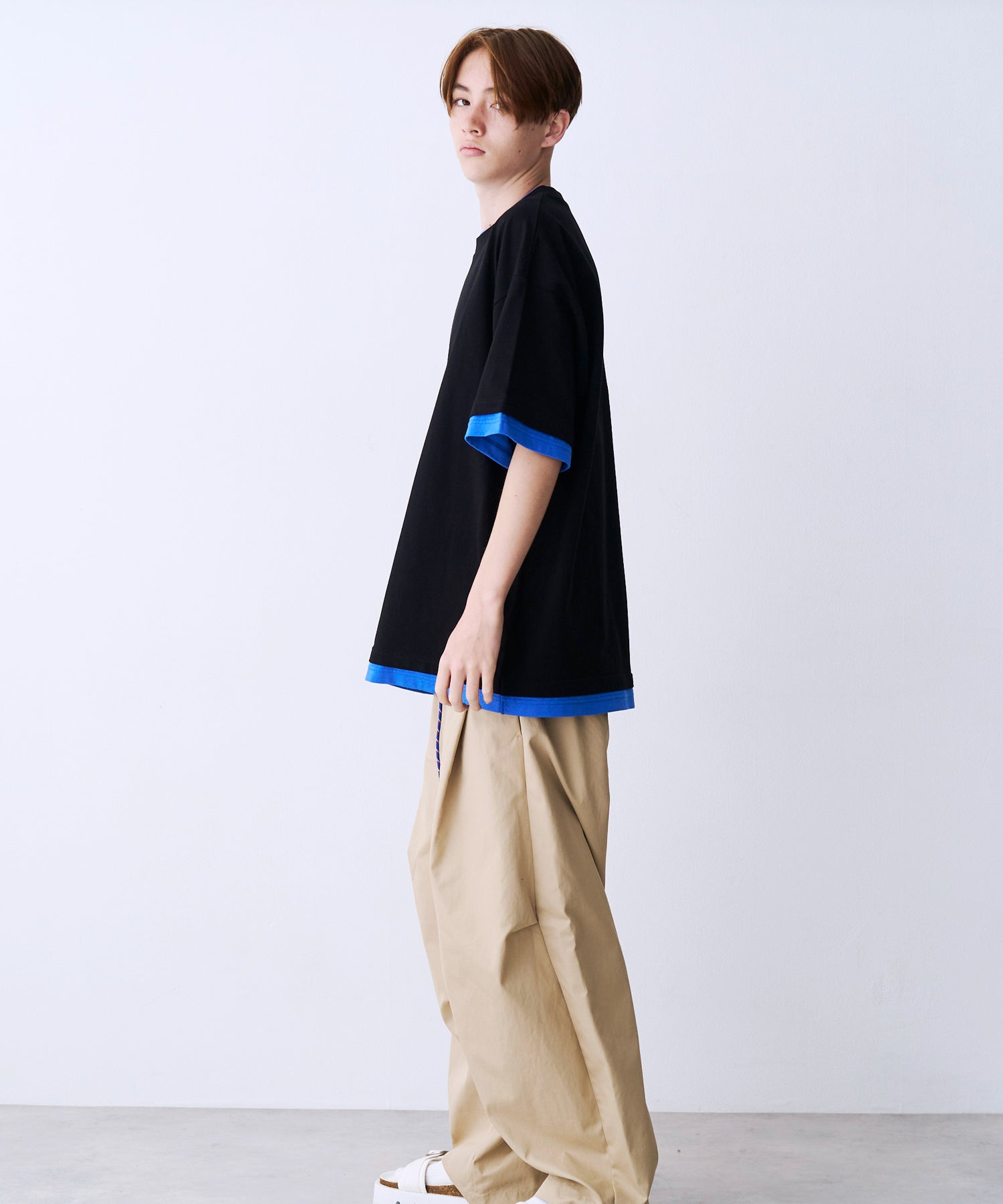FAKE LAYERD LOGO TEE – seesew