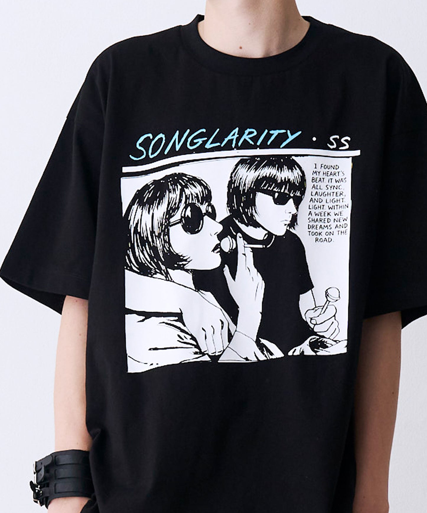 【SALE】HAND DREW PRINT TEE