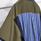 【予約商品】FAKE BLOCKING SHIRT