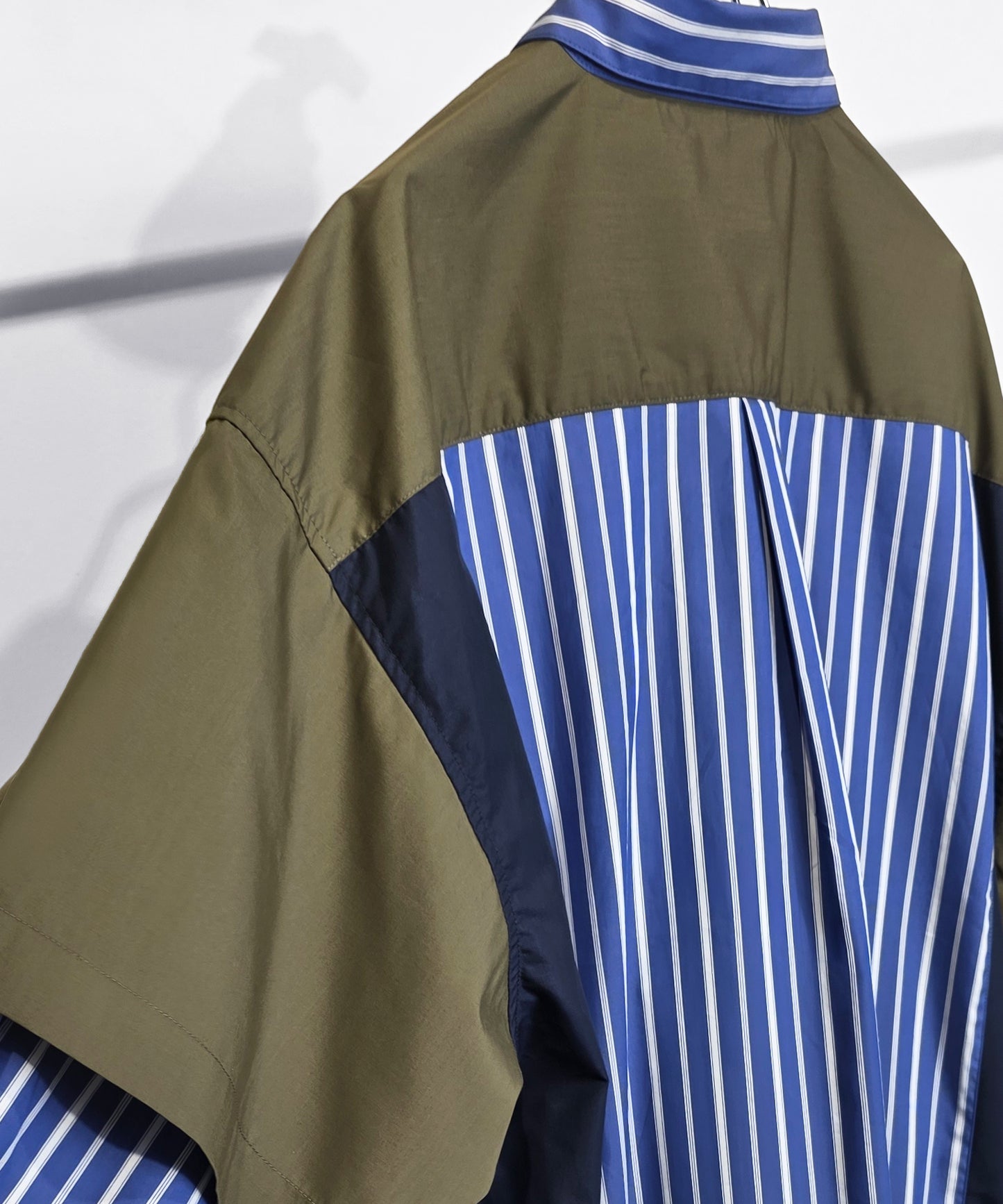 【予約商品】FAKE BLOCKING SHIRT