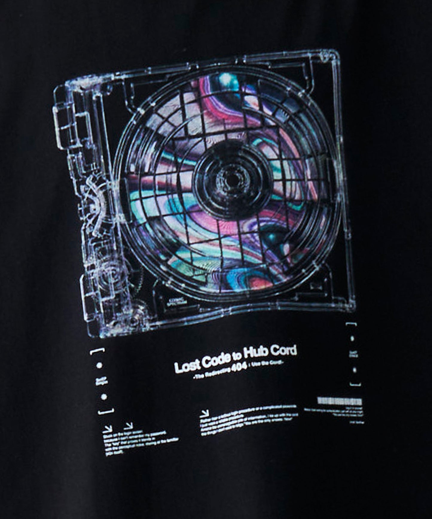 【SALE】CORD DISC PRINT TEE