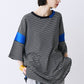 【SALE】BLOCKING BORDER TEE