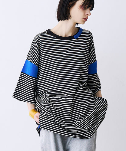 【一部予約】BLOCKING BORDER TEE
