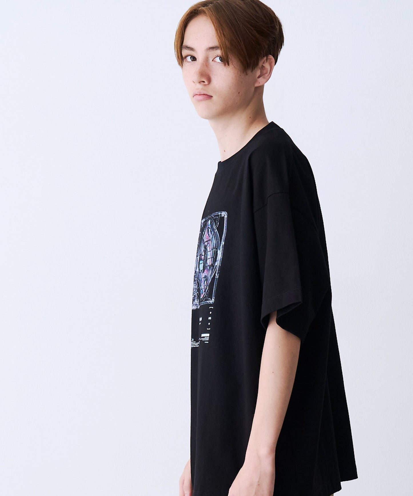 【SALE】CORD DISC PRINT TEE