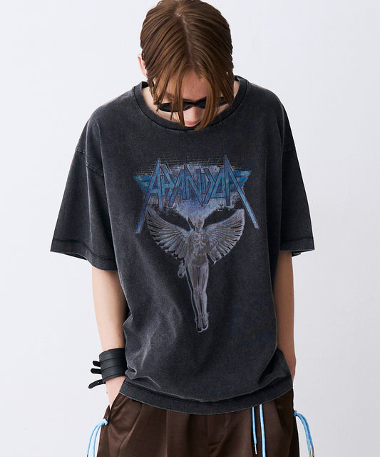 【予約商品】ACID WASH ANGEL TEE
