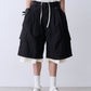【一部予約】LAYERD WIDE SHORTPANTS
