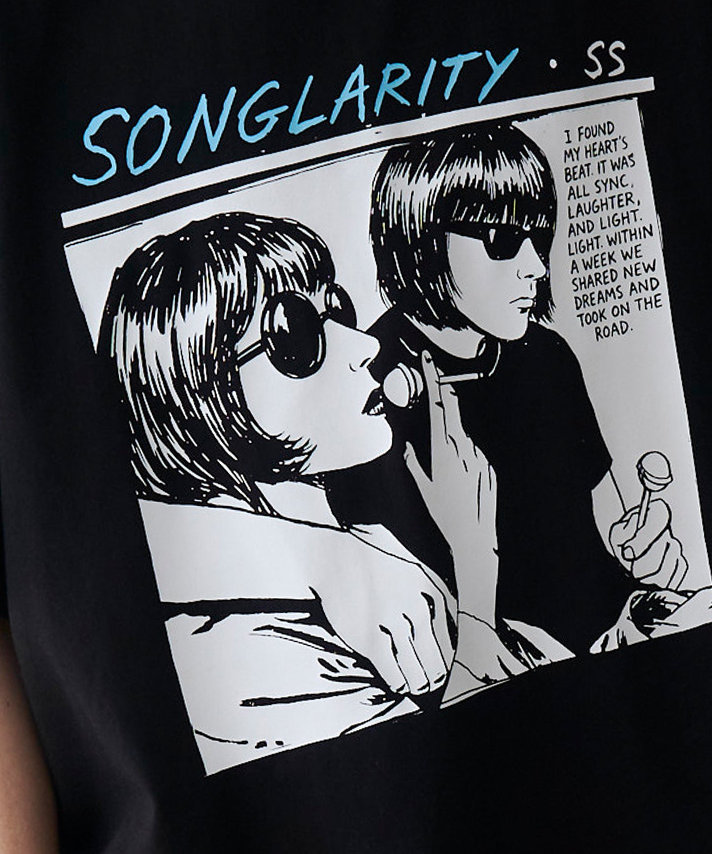 【SALE】HAND DREW PRINT TEE