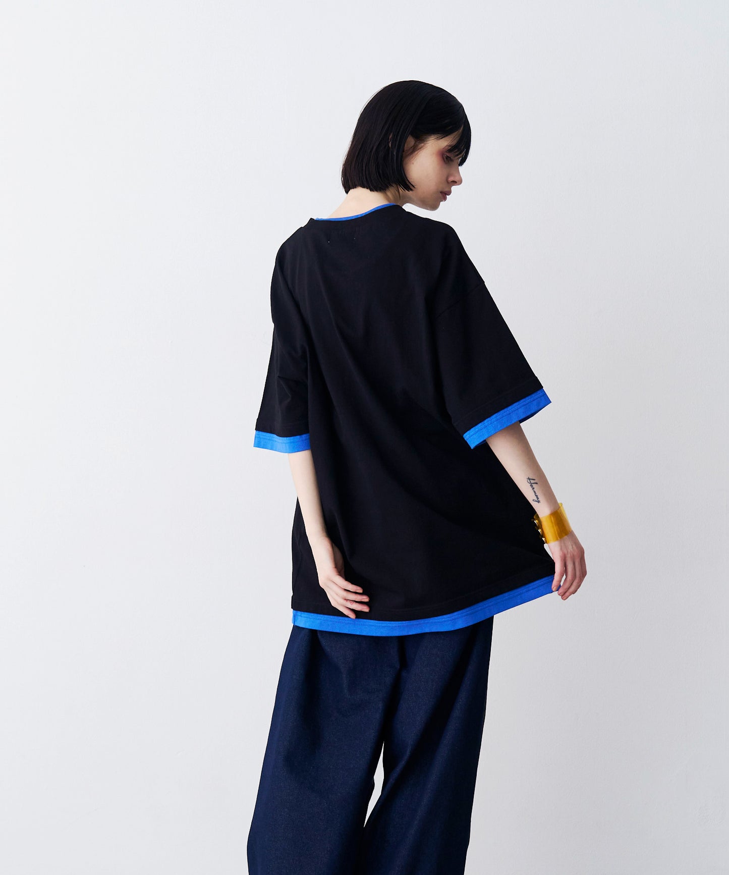 FAKE LAYERD LOGO TEE