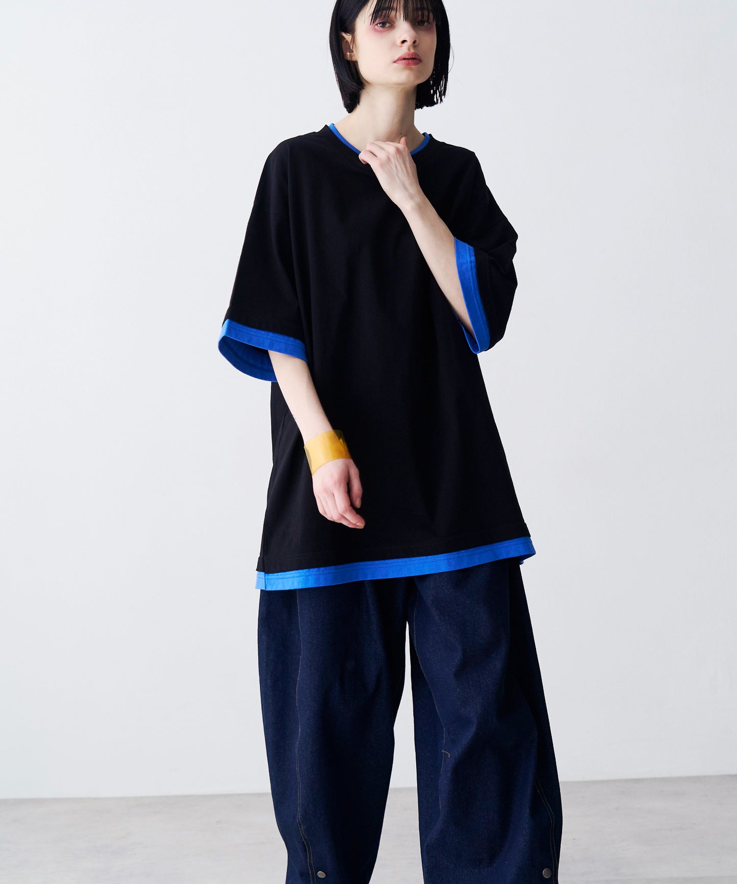 FAKE LAYERD LOGO TEE