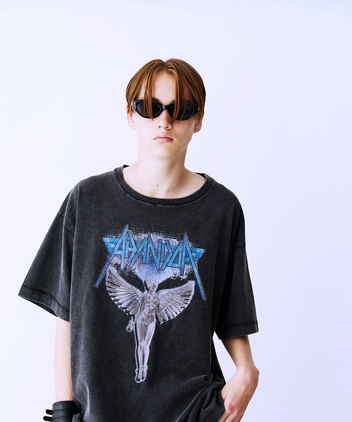 【SALE】ACID WASH ANGEL TEE