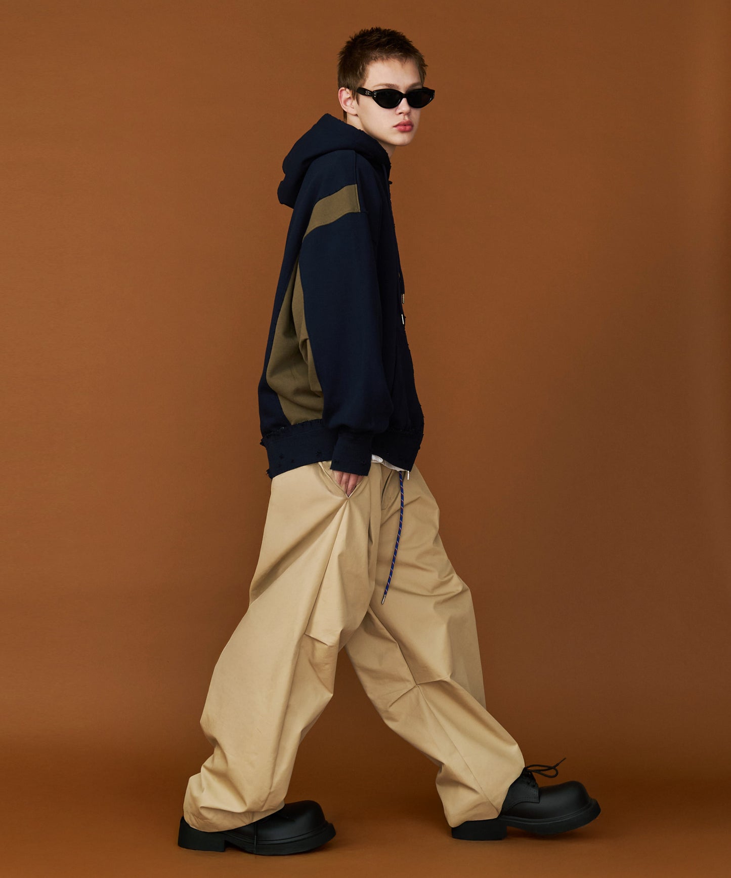 【予約商品】CORD BELT CURVE PANTS