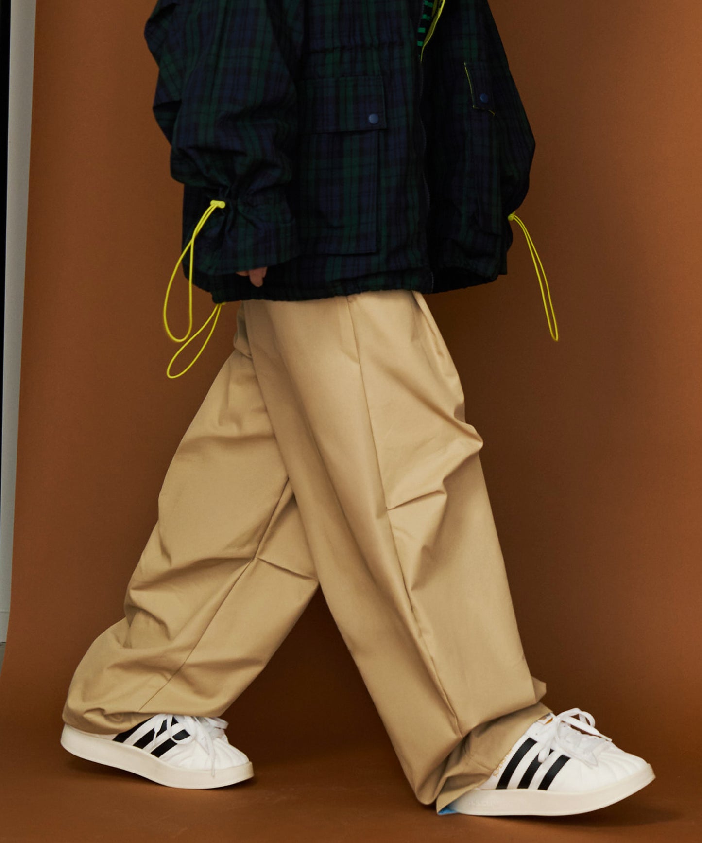 【予約商品】CORD BELT CURVE PANTS