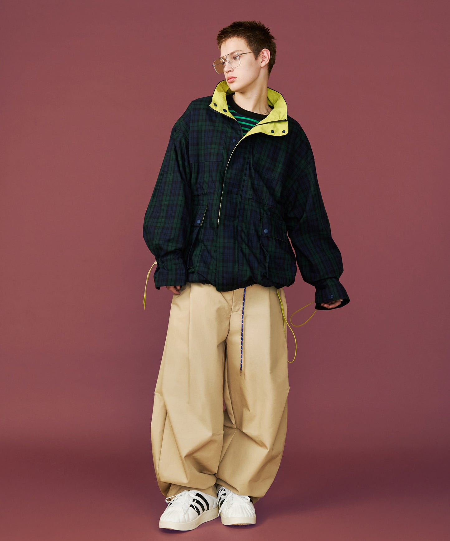 【予約商品】CORD BELT CURVE PANTS