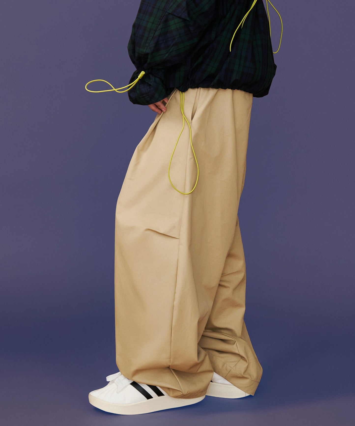 【予約商品】CORD BELT CURVE PANTS