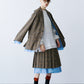 LAYERED PLEATS WRAP SKIRT