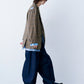 LAYERED TAILORED JACKET with BADGE