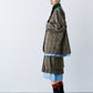 LAYERED PLEATS WRAP SKIRT