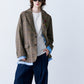 LAYERED TAILORED JACKET with BADGE