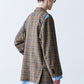 LAYERED TAILORED JACKET with BADGE