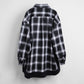 【25AW先行予約】SOLID CHECK OVER SHIRTS