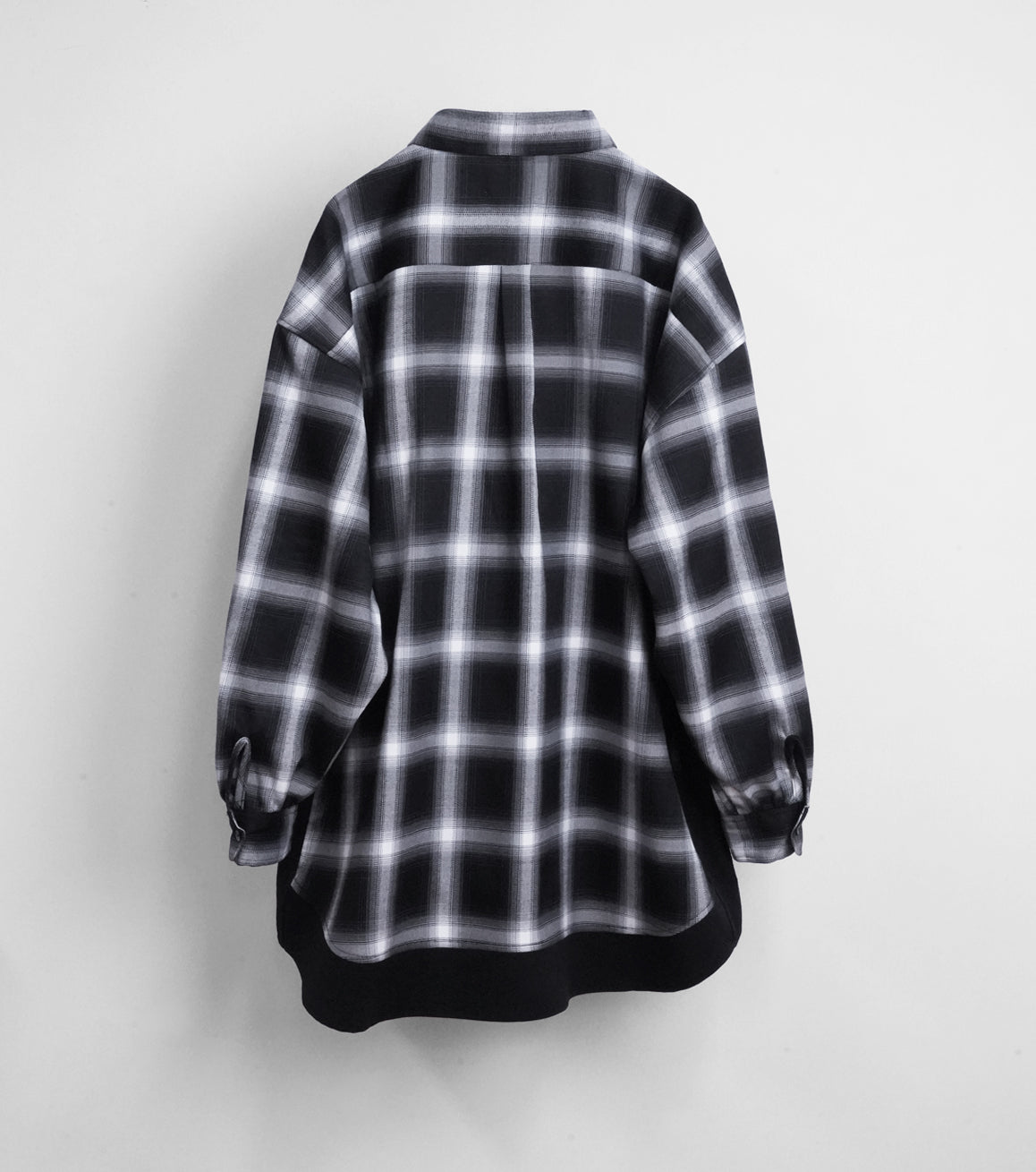 【25AW先行予約】SOLID CHECK OVER SHIRTS