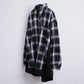 【25AW先行予約】SOLID CHECK OVER SHIRTS