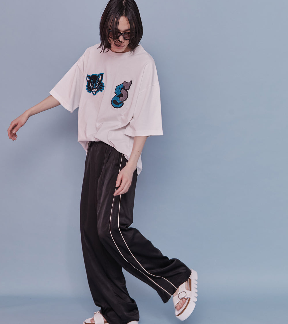 SATAIN WIDE LOUNGE PANTS – seesew