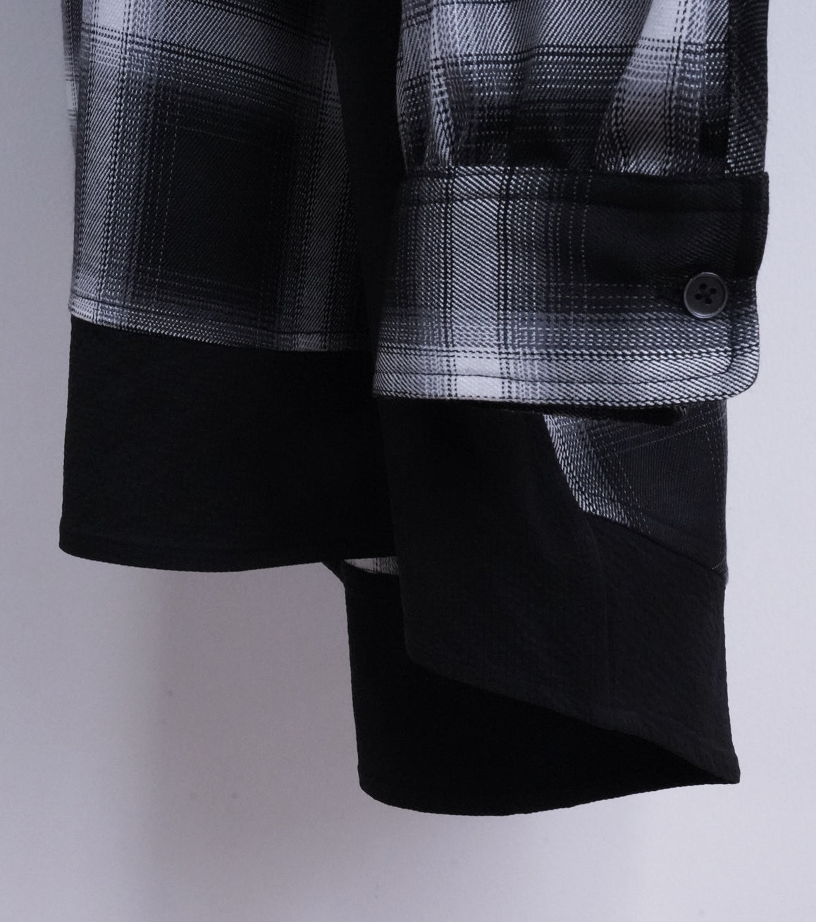 【25AW先行予約】SOLID CHECK OVER SHIRTS