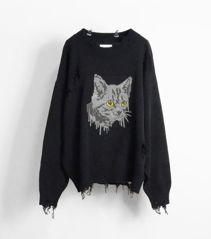 【25AW先行予約】CAT GRAFFITY KNIT