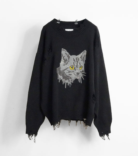 【25AW先行予約】CAT GRAFFITY KNIT