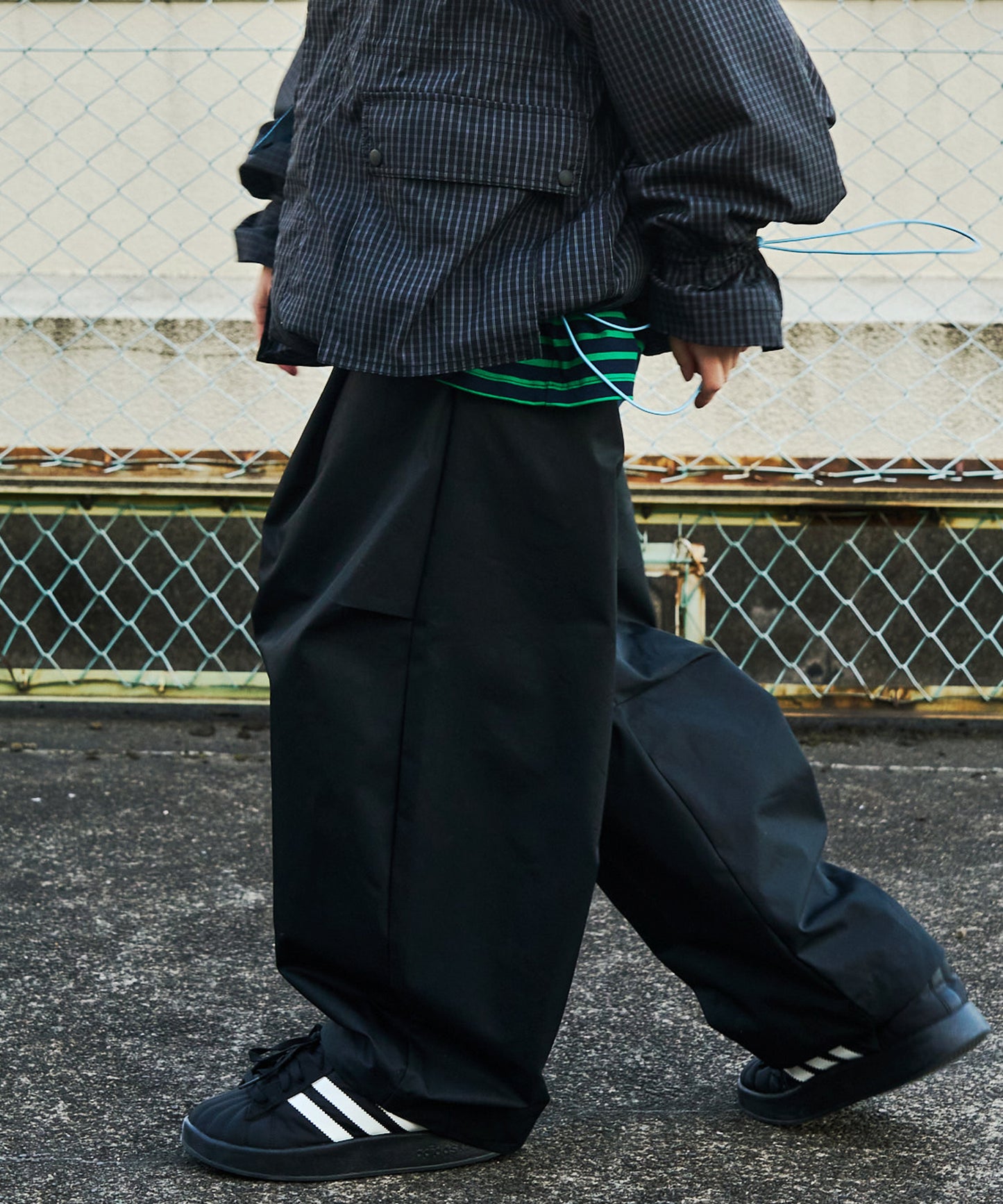 【予約商品】CORD BELT CURVE PANTS