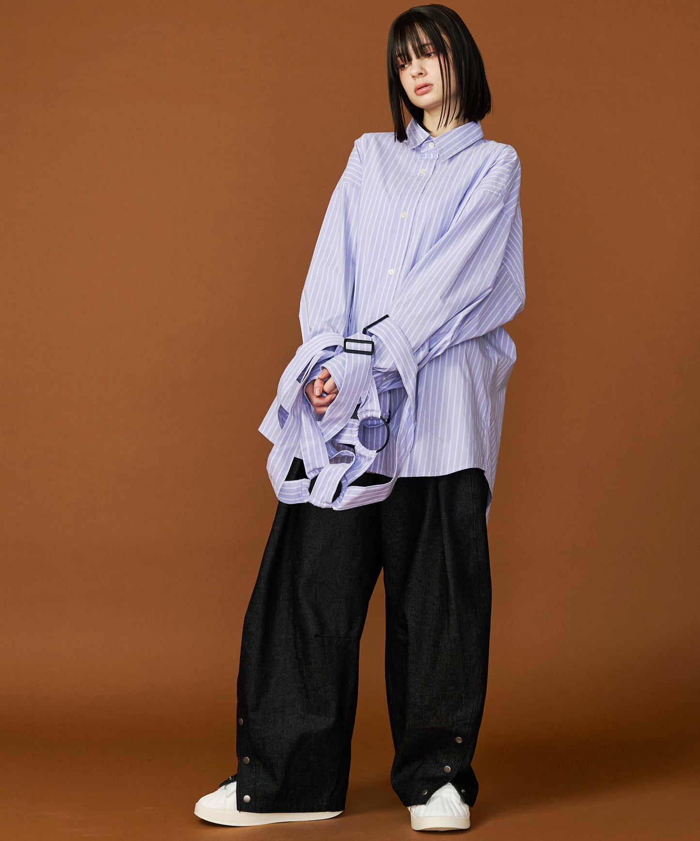 【予約商品】DENIM CURVE PANTS