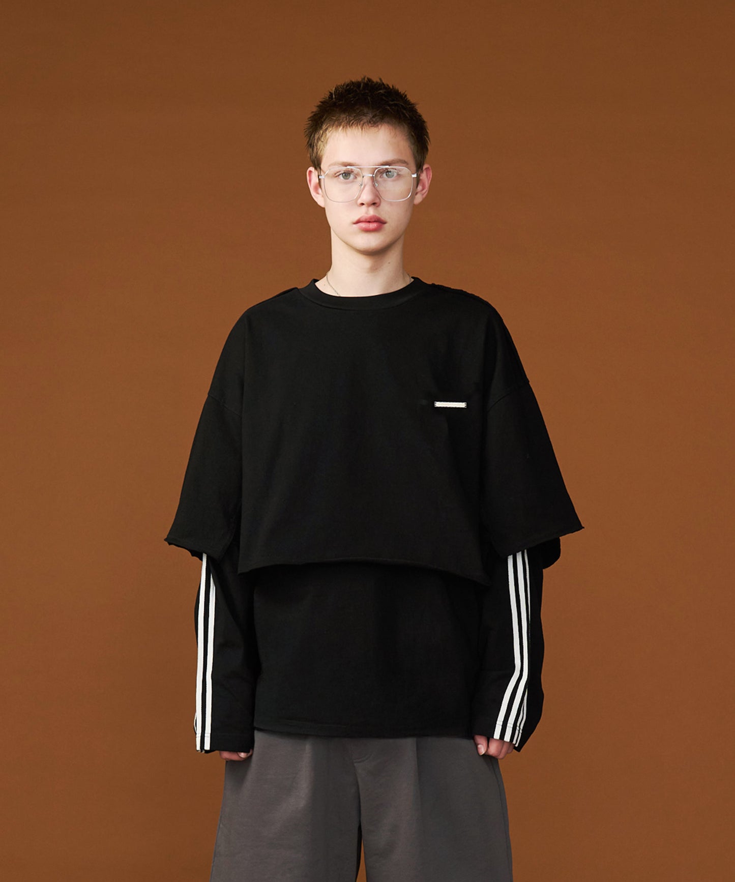 【予約商品】LAYERD LINE LONG TEE