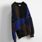 【25AW先行予約】MIXYARN PATCHWORK KNIT
