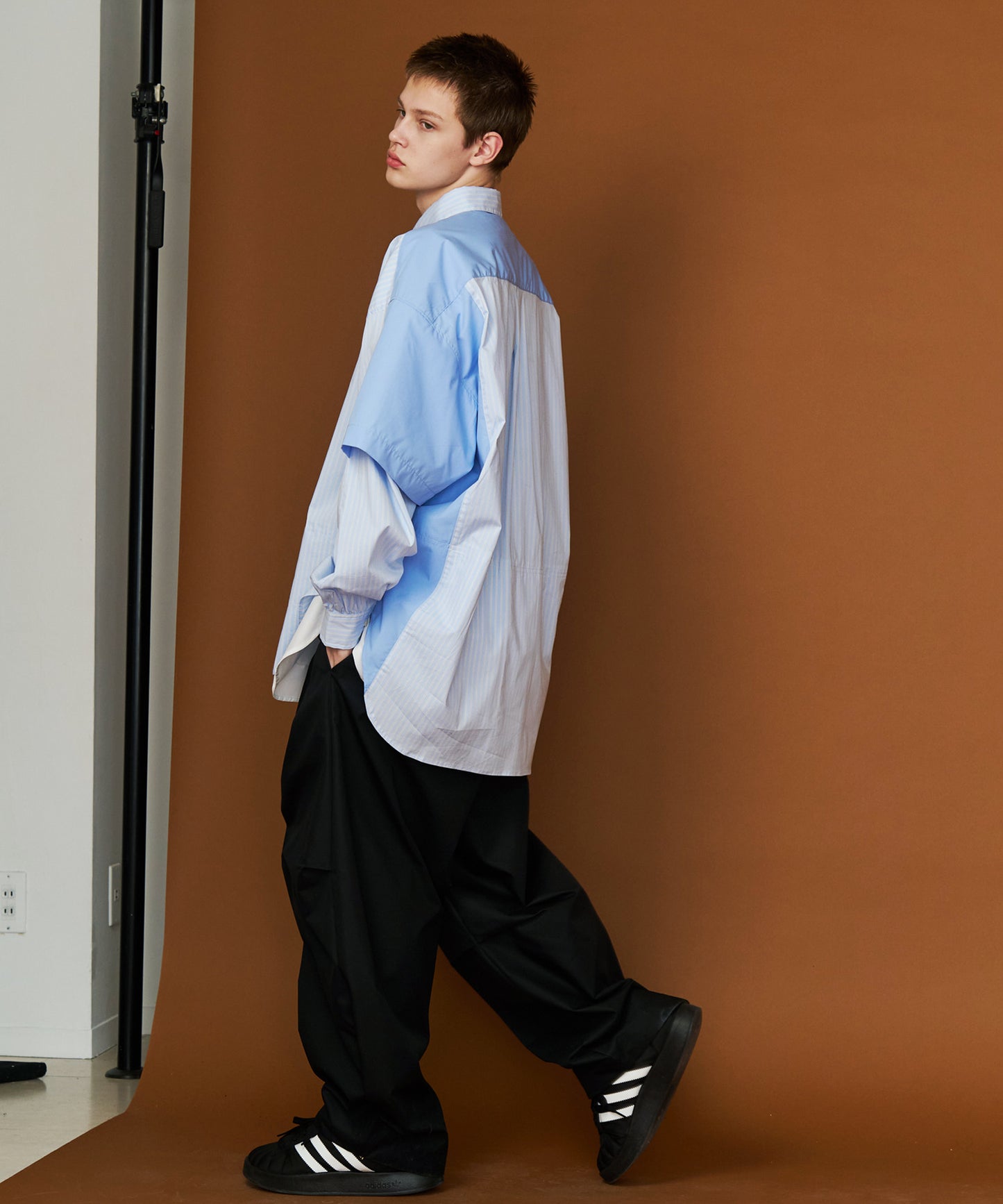 【予約商品】CORD BELT CURVE PANTS