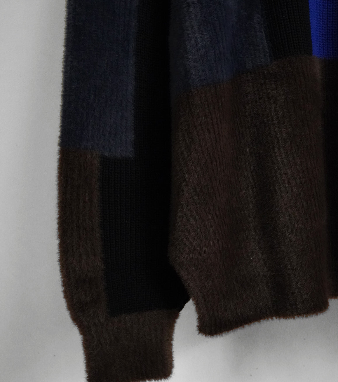 【25AW先行予約】MIXYARN PATCHWORK KNIT
