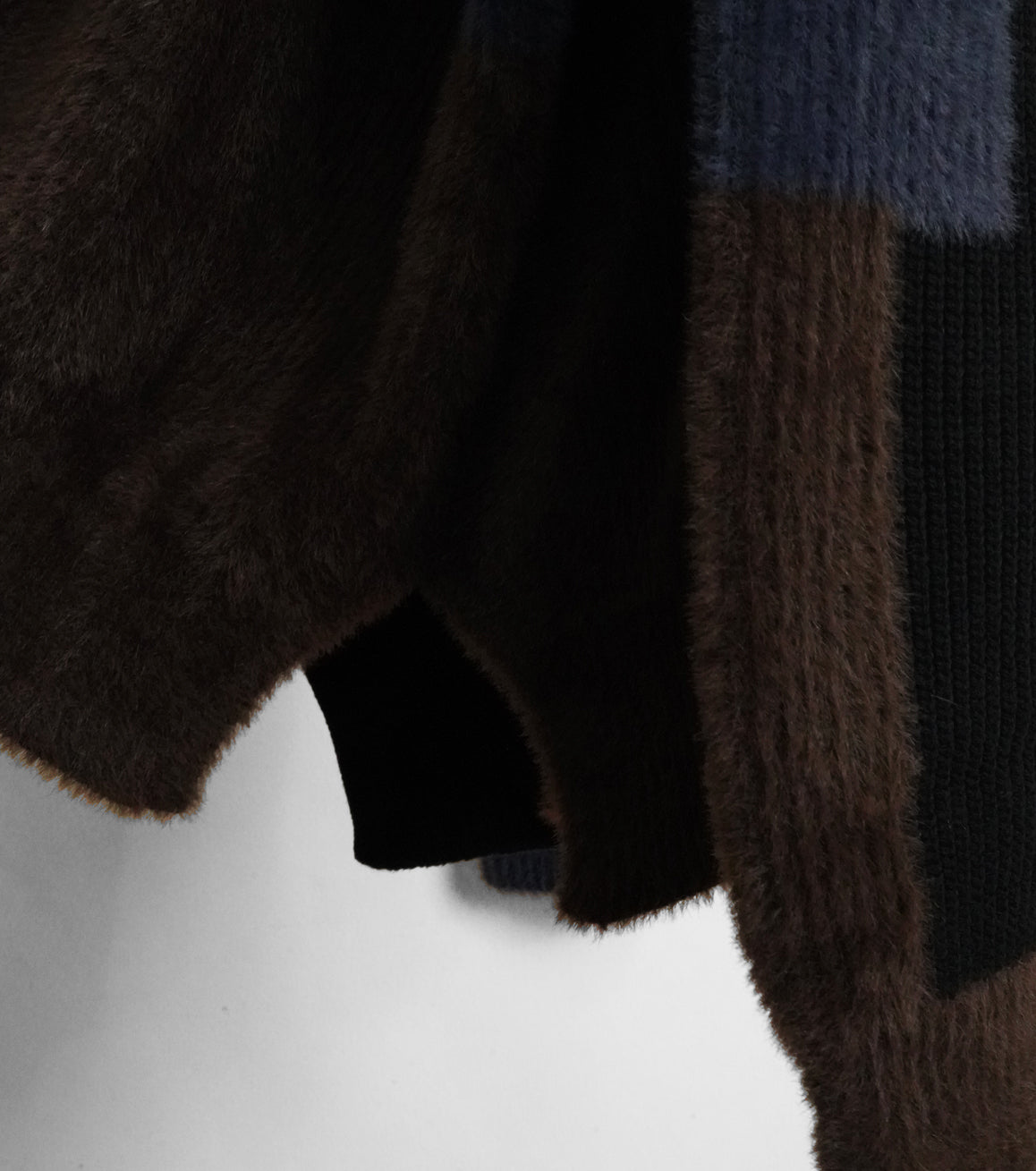 【25AW先行予約】MIXYARN PATCHWORK KNIT