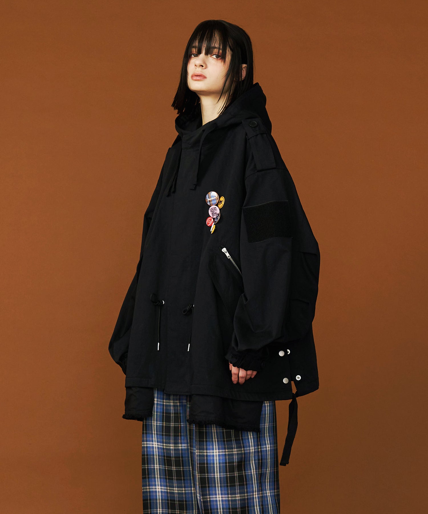SHORT MODS BLOUSON with BADGE – seesew
