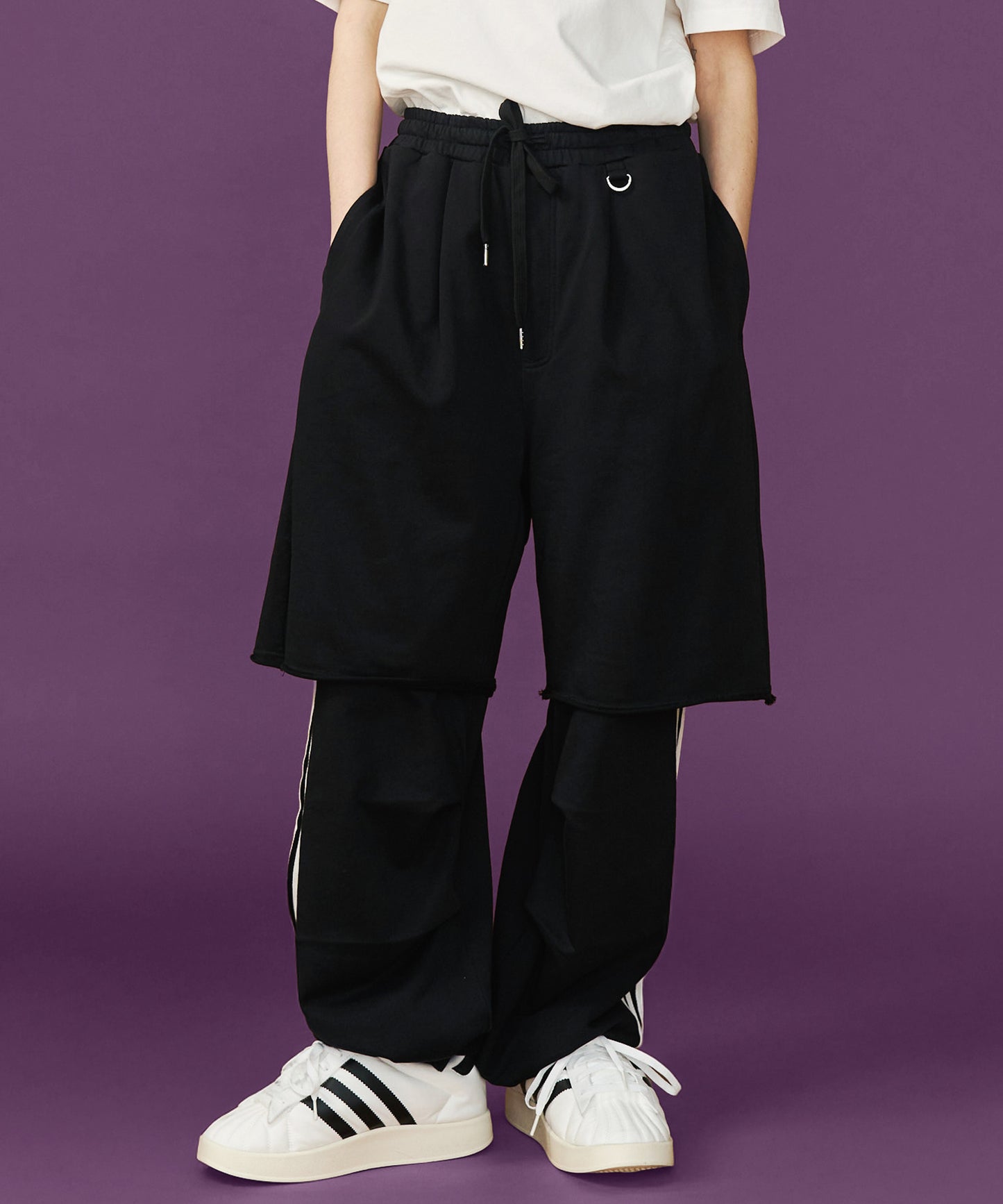 【予約商品】LAYERD SWEAT PANTS